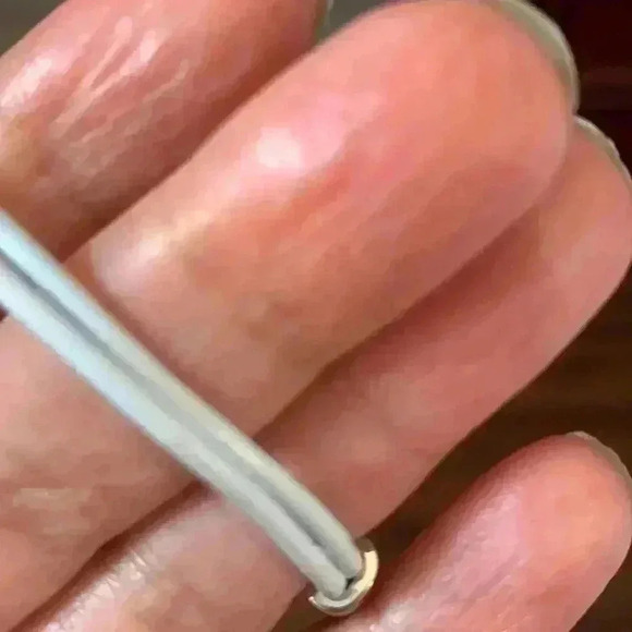 🔥2/40$🔥Be brave leather bracelet. Colour is light blue/grey. back  to sc… - Picture 2 of 4